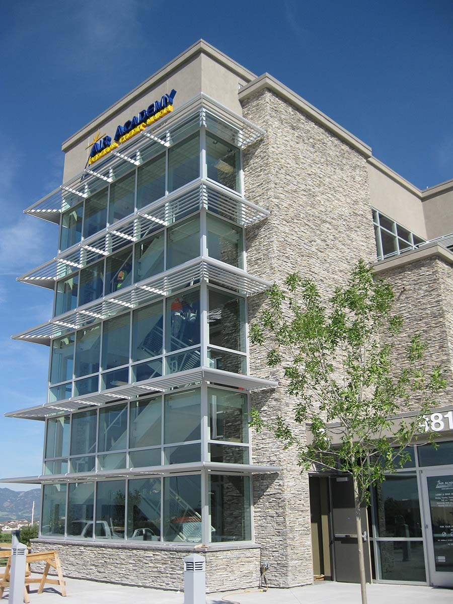 Project - AAFCU – Air Academy Federal Credit Union - Colorado Springs, CO - Curtainwall, Daylighting