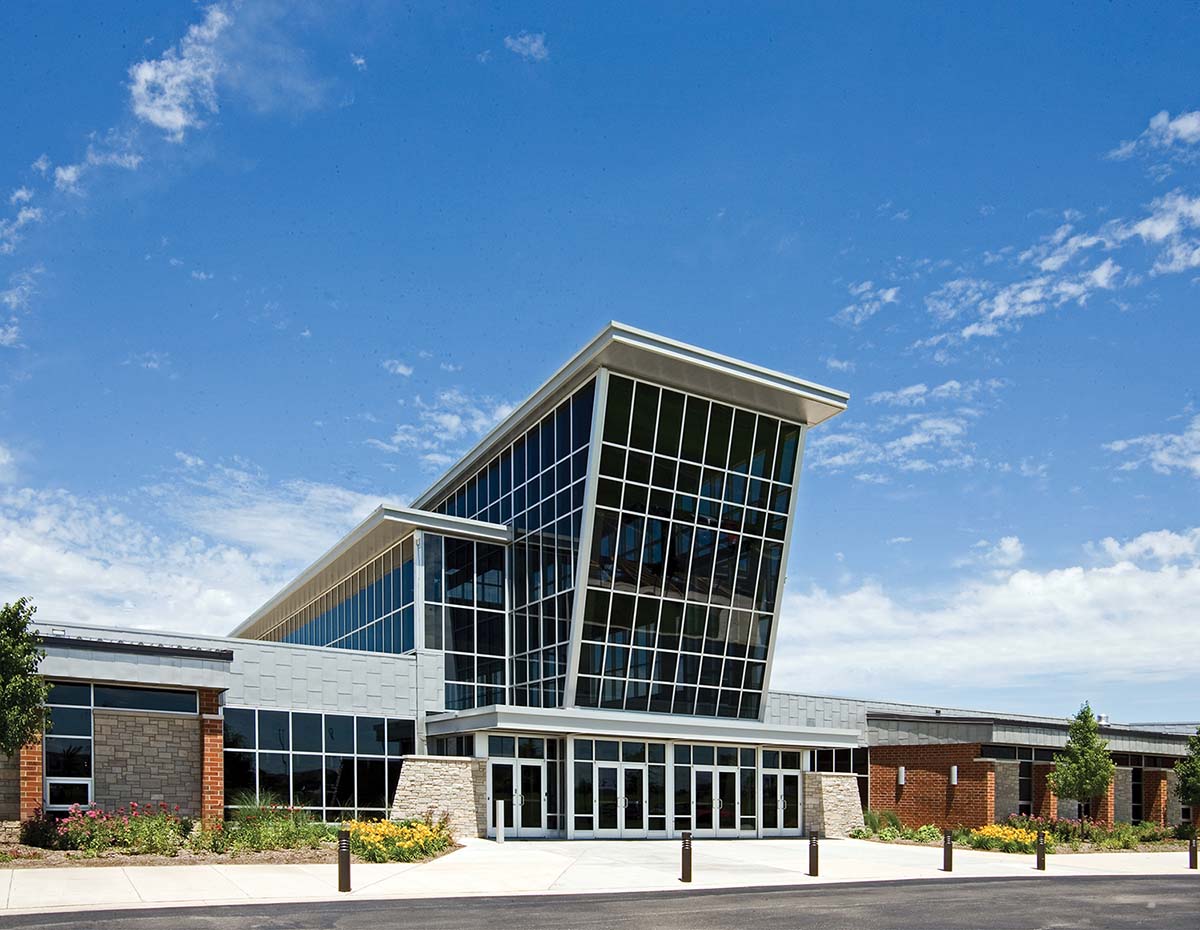 Project - Calvary Church - Naperville, IL - Storefront, Curtainwall, Windows - 2006