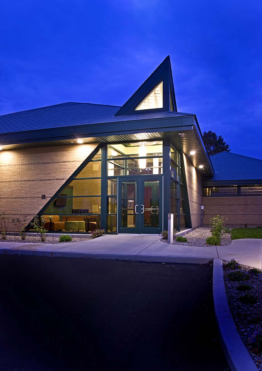 Project - Virtual Learning Academy - Berrien Springs, MI - Storefront, Entrance - 2010